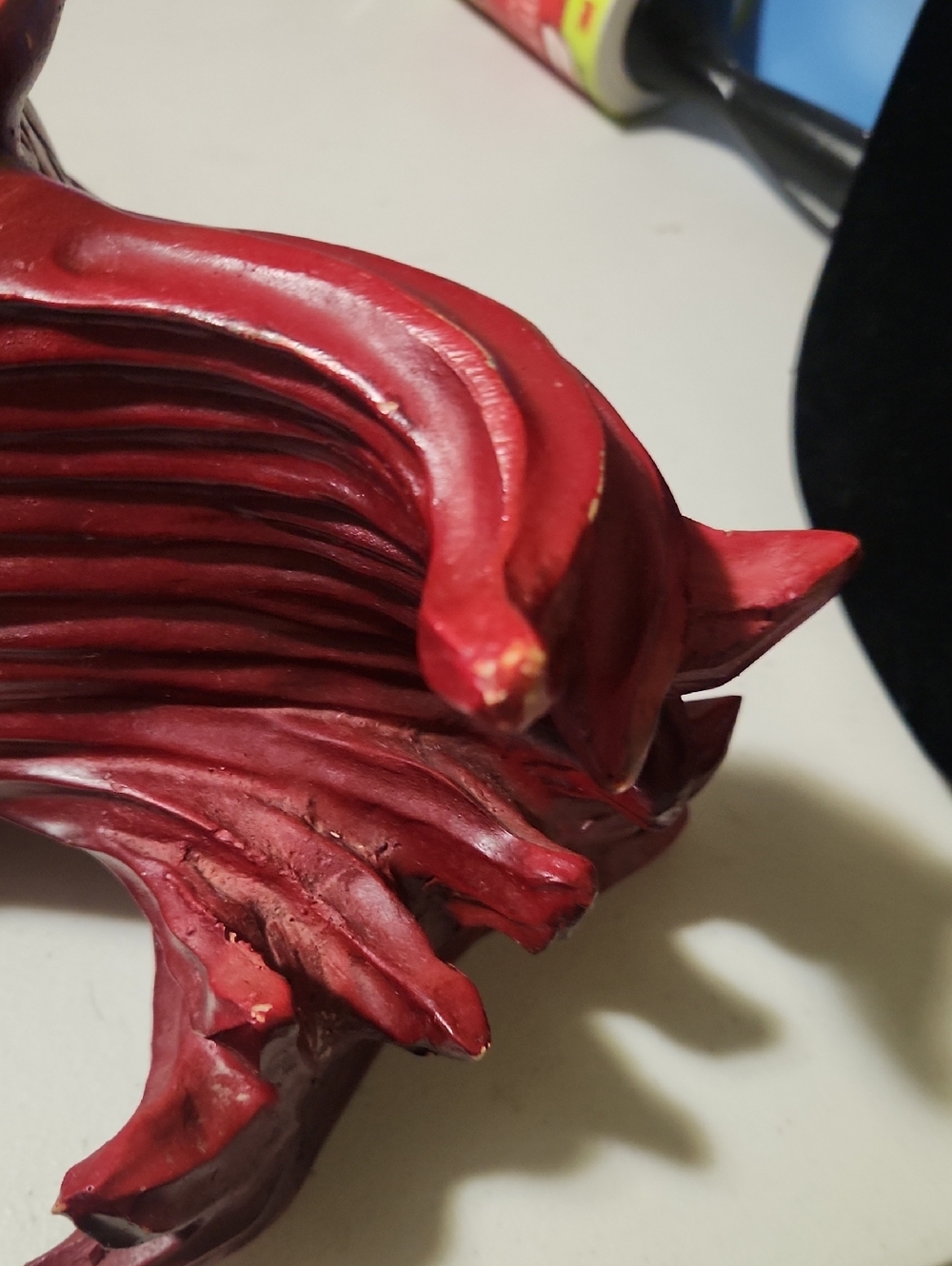 Red Goldfish Candle Holder - Picture 7 of 8